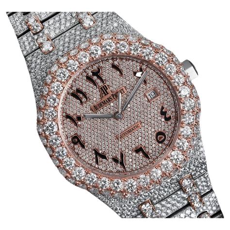 iced out mens watch fake black|iced out watch real diamonds.